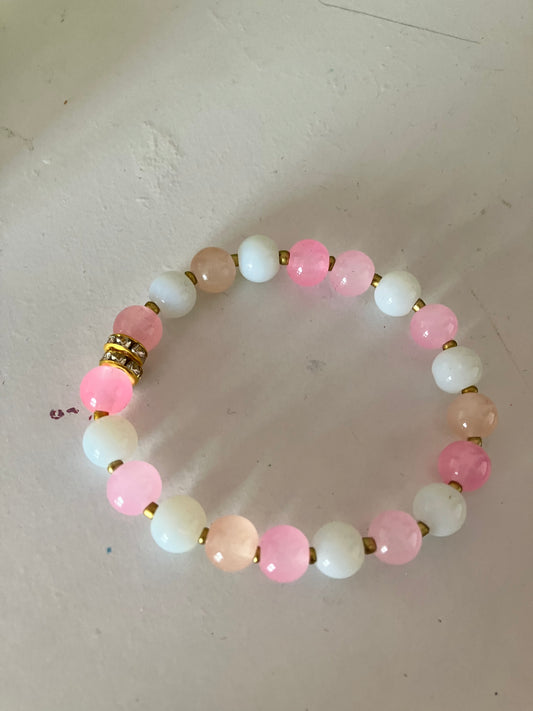Light peach bracelet