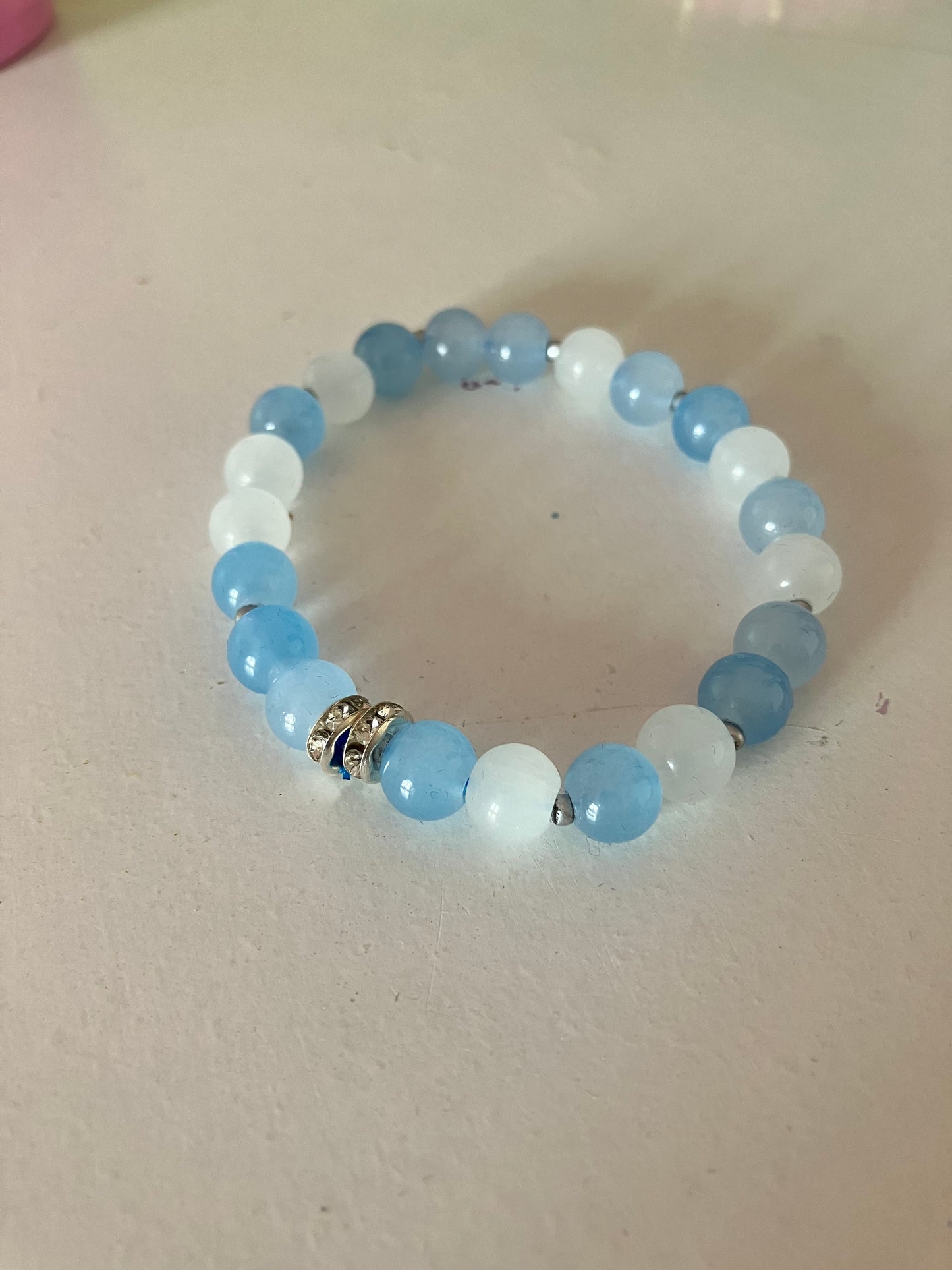 Light blue bracelet