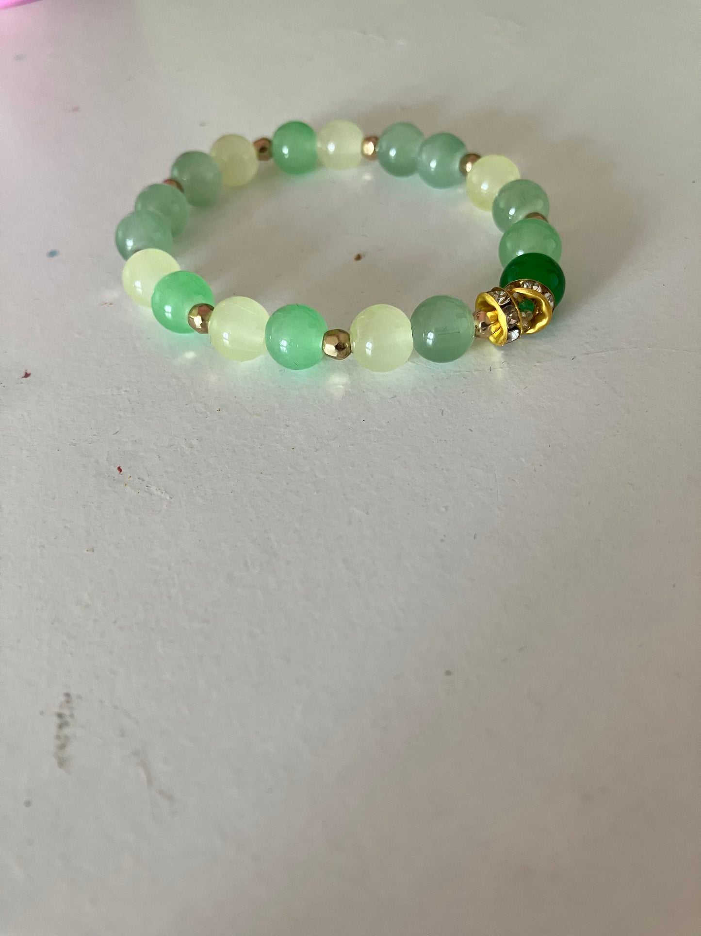 Light green bracelet